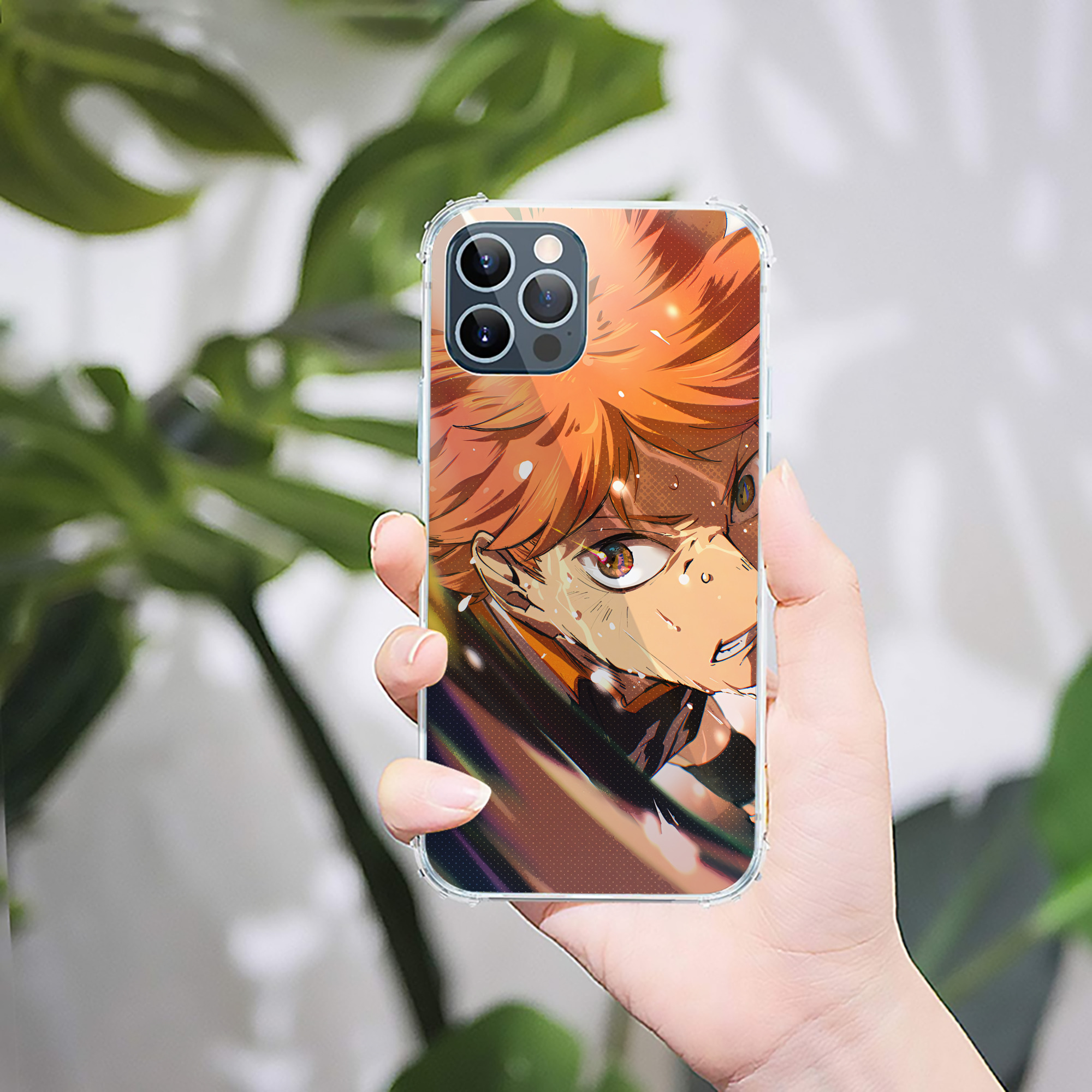 ハイキュー!! Haikyu!! 【iPhone 12シリーズ対応】透明スマホケース（クリアソフトケース）